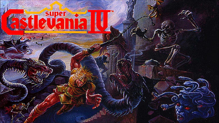 Castlevania, super castlevania IV, video games, retro games