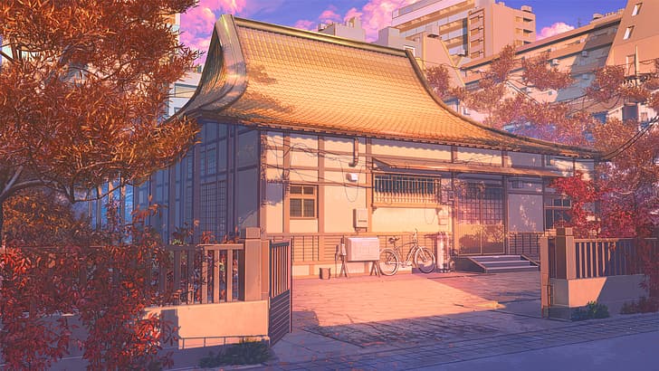 Japanese Anime, city japan anime HD wallpaper | Pxfuel