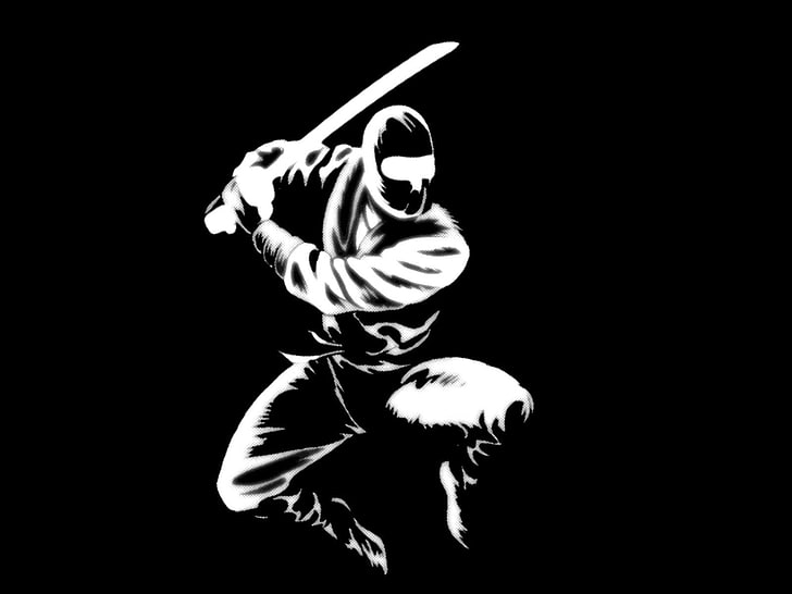 dark, ninja, saber, shadow, tagme, with, HD wallpaper
