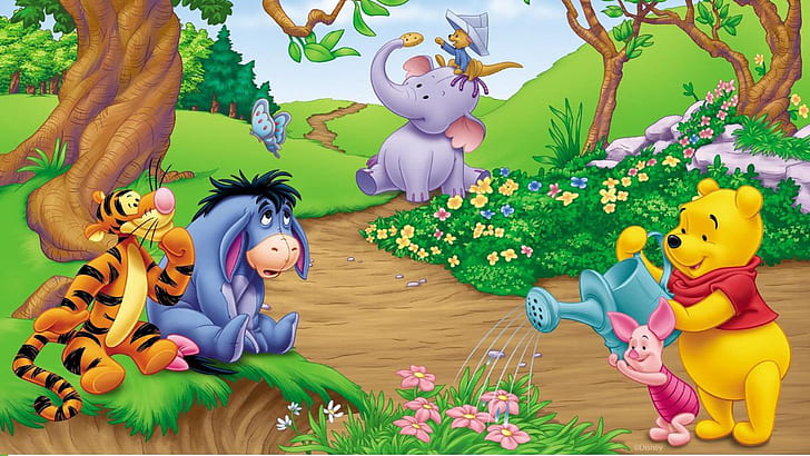 winnie the pooh easter wallpaper