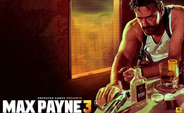 Max Payne 3 HD Wallpaper, Max Payne 3 game application wallpaper