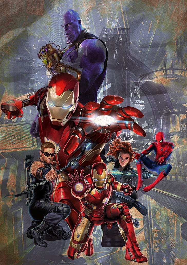 HD wallpaper: digital, Avengers Endgame, fan art | Wallpaper Flare