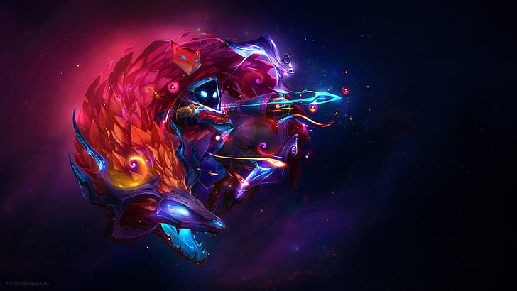 multicolored monster illustration, League of Legends, video games, HD wallpaper
