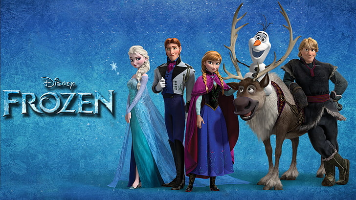 Disney Frozen wallpaper, Movie, Anna (Frozen), Elsa (Frozen), HD wallpaper