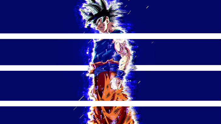 Dragon Ball Super, Son Goku, Ultra-Instinct Goku, one person, HD wallpaper