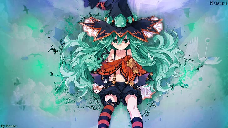 anime, Date A Live, Natsumi (Date A Live), spirits, long hair