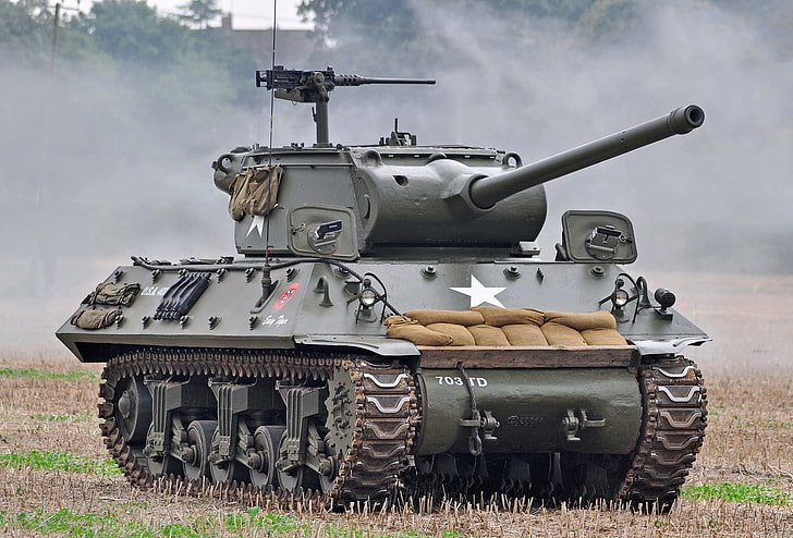 tank fighter, (SAU), The second world war, M36, 90 mm, self-propelled gun, HD wallpaper