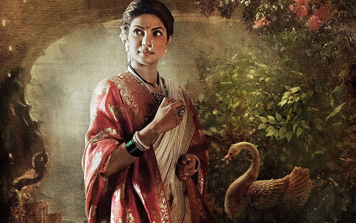 5760x1080px | free download | HD wallpaper: Kashibai Bajirao Mastani Movie,  Priyanka Chopra painting, Movies | Wallpaper Flare