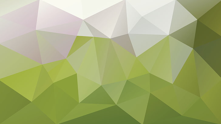 pattern, triangle shape, backgrounds, green color, abstract