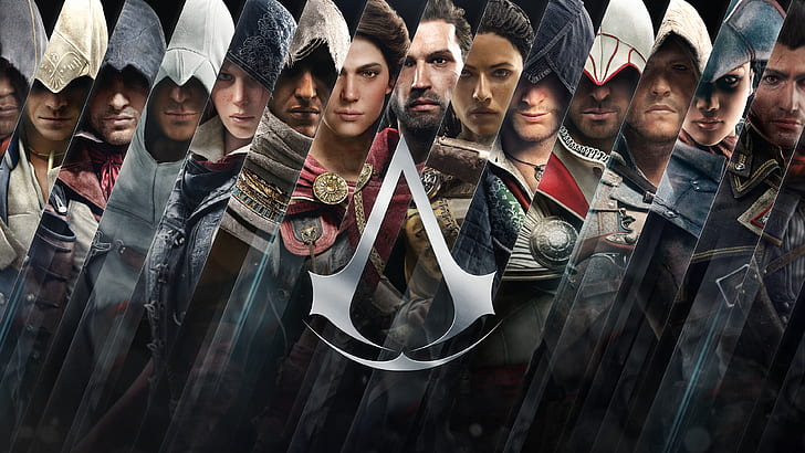 Assassin's Creed, Ezio Auditore da Firenze, Kassandra, Alexios, HD wallpaper