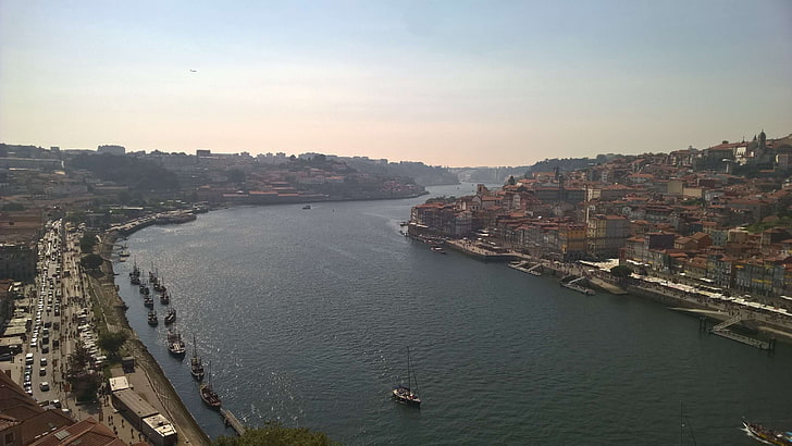 douro, porto, river, building exterior, architecture, built structure, HD wallpaper