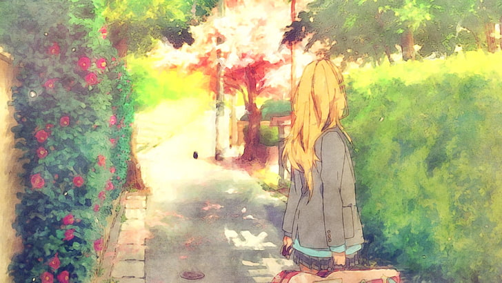 Anime, Your Lie in April, Kaori Miyazono