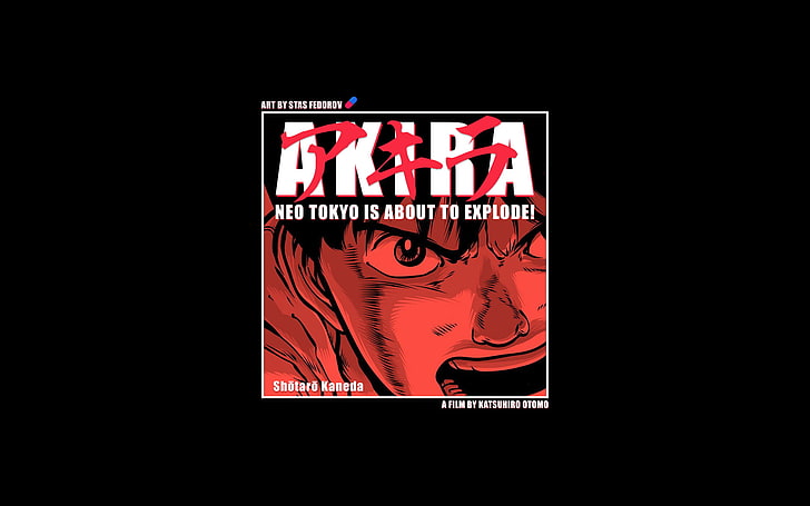 Akira, anime, katsuhiro otomo, kaneda, Photoshop, comic art, HD wallpaper