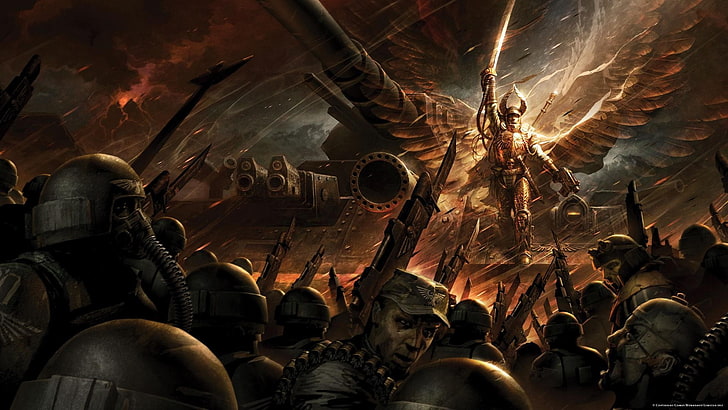 Macharius, Warhammer 40, 000, wings, imperial guard