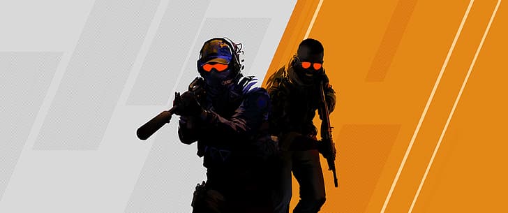 counter-strike 2, Valve, weapon, men, ultrawide, HD wallpaper
