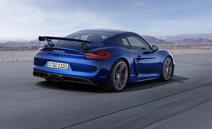 Porsche  Cayman, blue cars, mode of transportation, motor vehicle, HD wallpaper