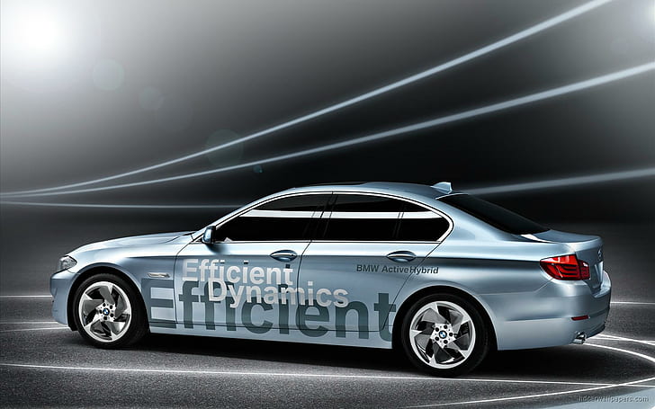2010 BMW Series 5 Active Hybrid Concept (2), ray bmw sedan, cars, HD wallpaper