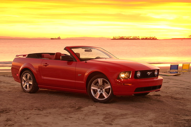 Hd Wallpaper Ford Mustang Wip 2005 Ford Mustang Gt Car Mode Of Transportation Wallpaper Flare