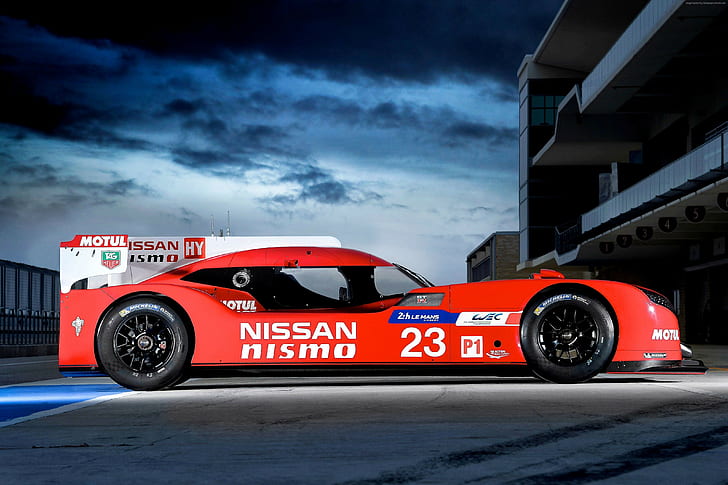 Nissan GT-R LM NISM, racing, Le Mans, HD wallpaper