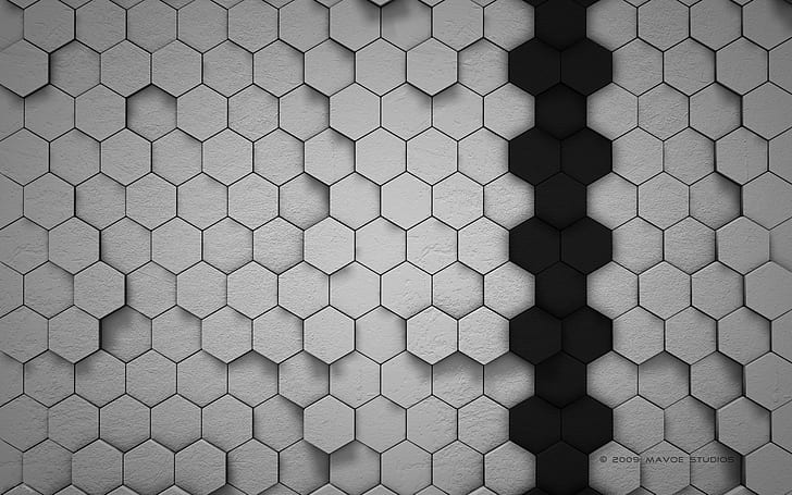 Honeycomb Pattern HD, digital/artwork