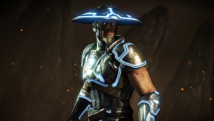 man wearing hat game character, Mortal Kombat X, video games, HD wallpaper