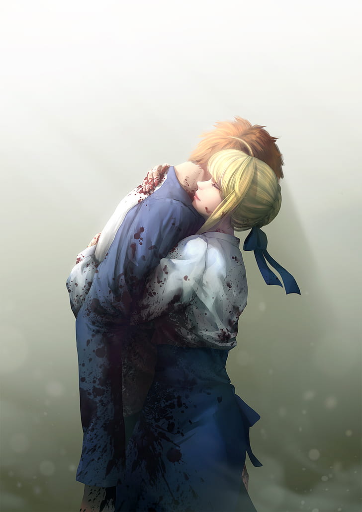 Featured image of post Shirou Emiya X Saber Fate stay night and oath under snow