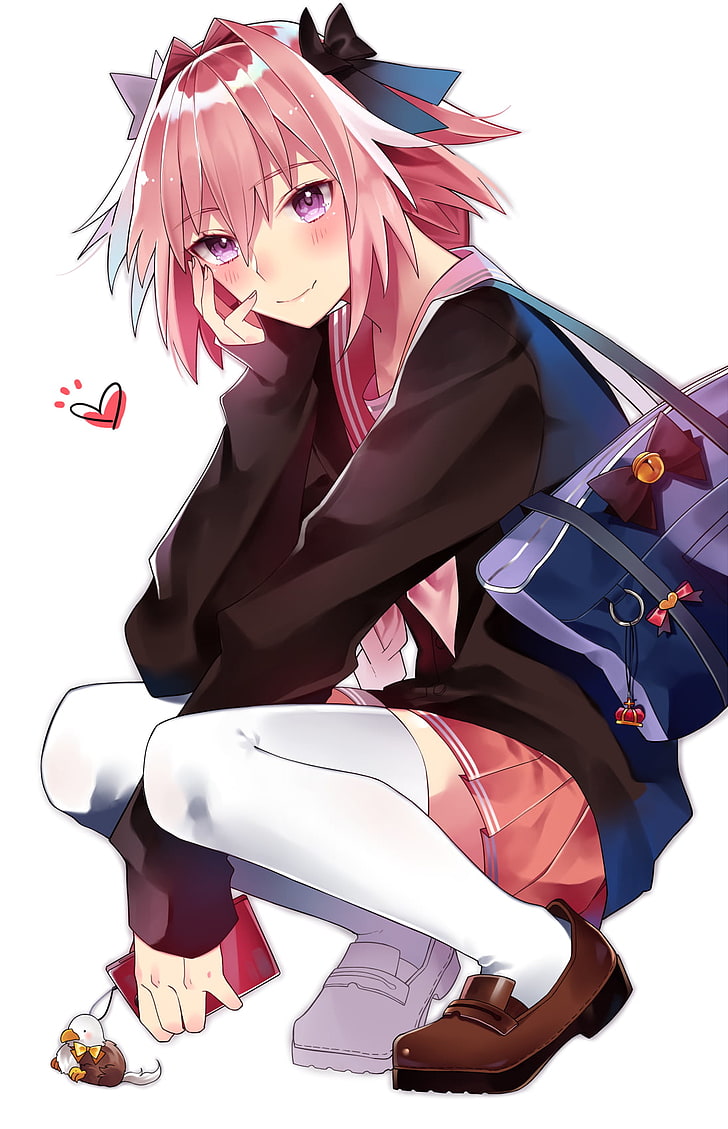 Download HD Anime Boy With Pink Hair Transparent PNG Image  NicePNGcom