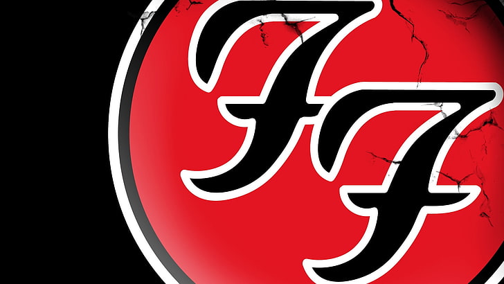 HD wallpaper: Foo Fighters logo, symbol, icon, name, background,  illustration | Wallpaper Flare
