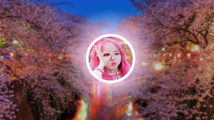 LOONA, polyscapes, Vivi, one person, child, tree, childhood