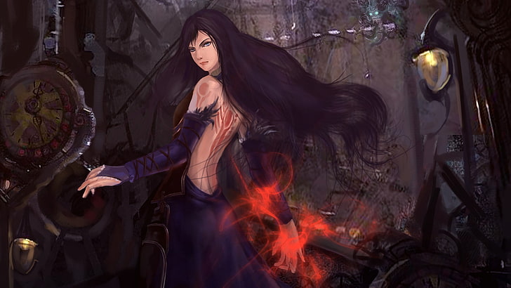 video games, video game girls, Shanoa (Castlevania), Castlevania: Order Of Ecclesia, HD wallpaper