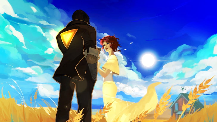 Transistor, Red (Transistor), real people, leisure activity, HD wallpaper