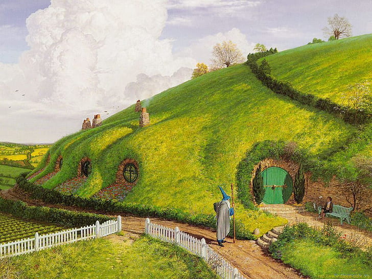 The Shire The HobbitLOTR Wallpaper by tindog1 on DeviantArt