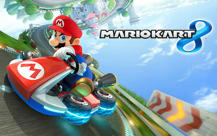 Mario kart 8, Arcade, Racing, May, 2014, Toadette, Daisy, Koopa troopa, HD wallpaper