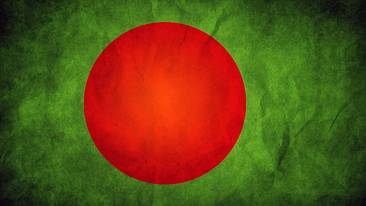 flag of bangladesh, HD wallpaper