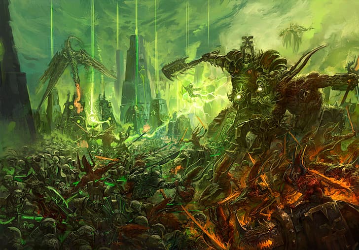 science fiction, Warhammer, Warhammer 30,000, Warhammer 40,000, HD wallpaper