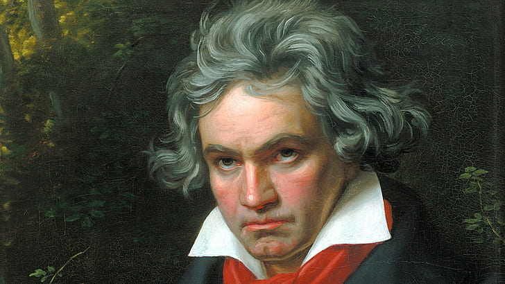 portrait, musician, composer, Ludwig van Beethoven, HD wallpaper