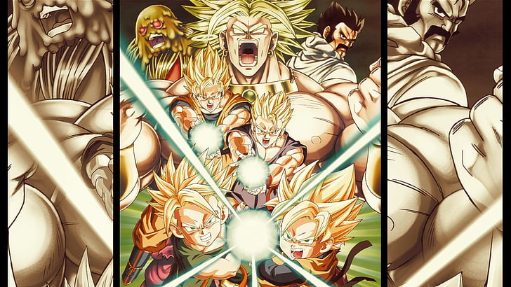 Dragon Ball Z Super Saiyan, Son Goku, Kamehameha, Trunks (character), HD wallpaper