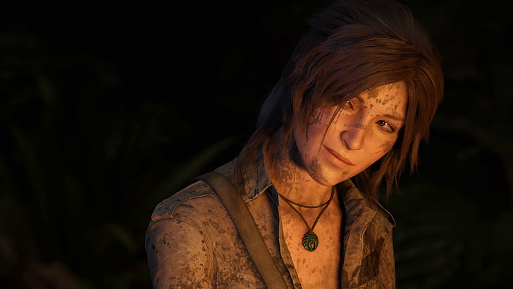 Lara Croft, Tomb Raider, Shadow of the Tomb Raider, portrait