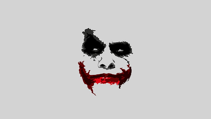 Joker illustration, animal, halloween, evil, symbol, human Face, HD wallpaper