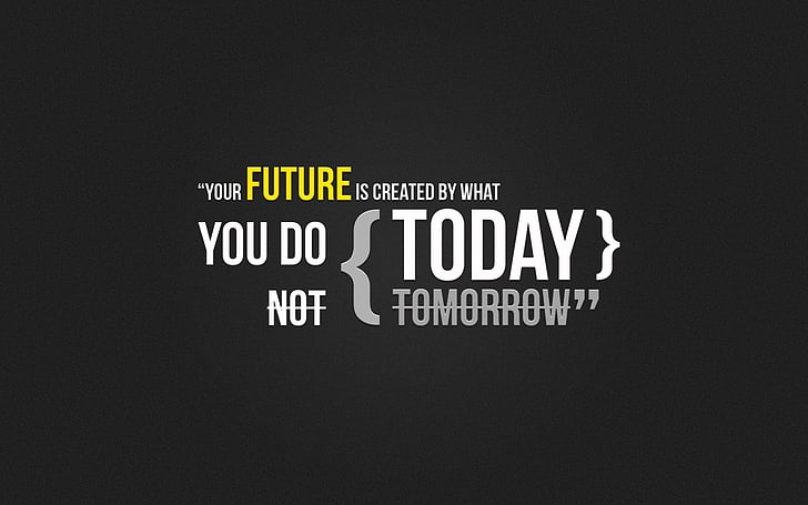 Premium Vector  A black background with white text that says there is no  tomorrow