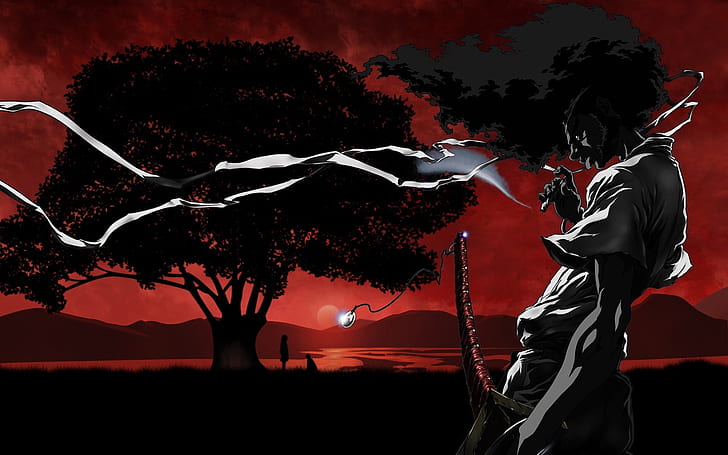 Sundown Afro Samurai, HD wallpaper