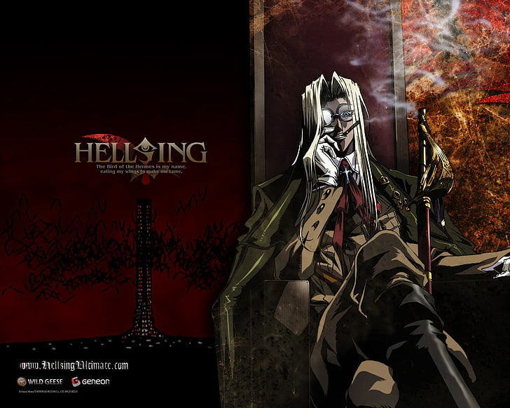 hellsing hellsing ultimate integra hellsing 1280x1024  Anime Hellsing HD Art