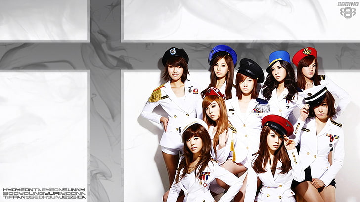 SNSD, Girls' Generation, Asian, model, musician, singer, Korean, HD wallpaper