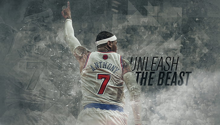 Sport, New York, NBA, Basketball, Knicks, Carmelo Anthony, HD wallpaper