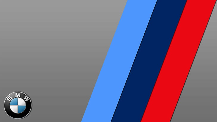 bmw brand logo vehicle, blue, no people, red, pattern, striped, HD wallpaper