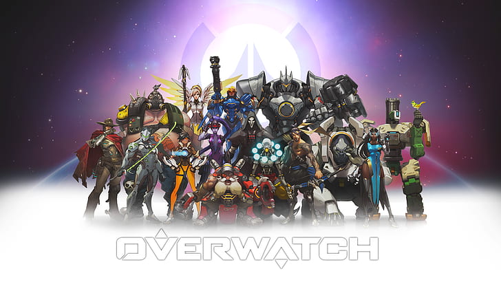 Symmetra (Overwatch), Mercy (Overwatch), Roadhog (Overwatch), HD wallpaper
