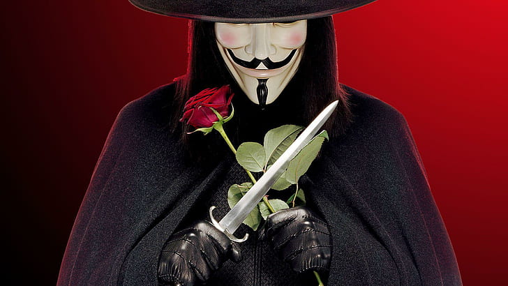HD wallpaper: V For Vendetta, guy fawkes illustration, movies, 1920x1080 |  Wallpaper Flare
