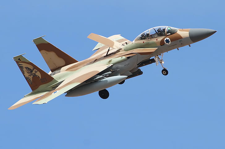 Las Vegas, F-15, Nevada, Nellis Air Force Base, Israeli Defense Force, HD wallpaper