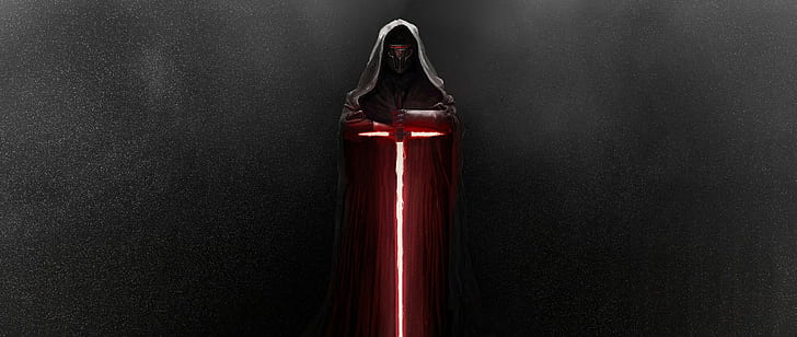 Darth Revan, Star Wars knights of the old republic, lightsaber, HD wallpaper