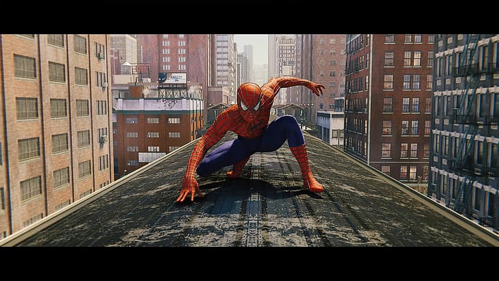 Spider-Man, Spider-Man (2018), Peter Parker, Marvel Comics, HD wallpaper